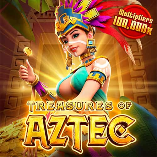 TREASURES OF AZTEC – สาวถ้ำ ทดลองเล่นสล็อต พีจี PG SLOT